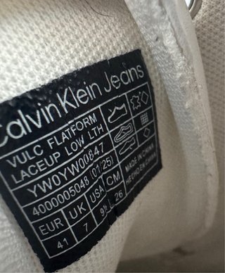 Zapatillas Calvin Klein Blancas