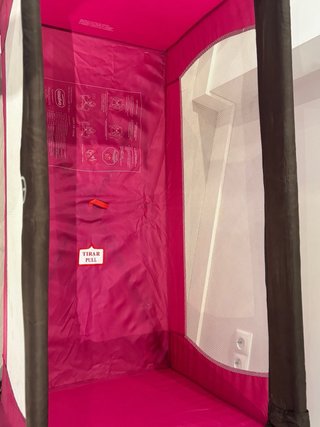 Cuna de viaje Asalvo Baby rosa