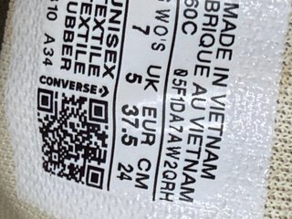 Converse All Star Alte Tg 37.5