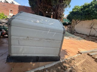 Caseta para perro de plástico