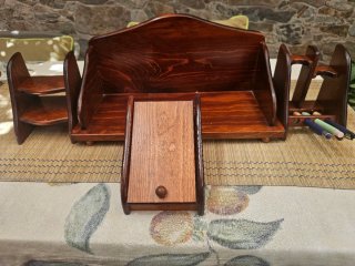 Escribanía Organizador Vintage Madera