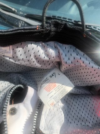 Pantalón hebo Motocross Naranja y Blanco