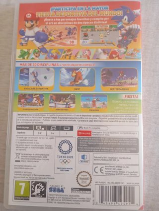 Mario & Sonic Juegos Olímpicos Tokyo 2020 Switch