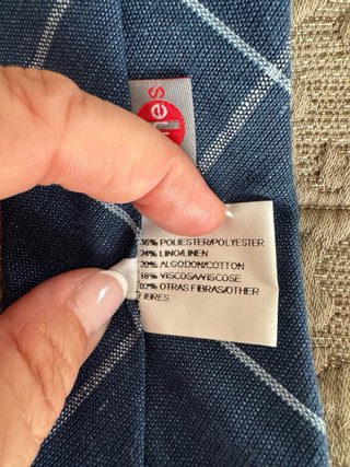 Corbata infantil azul