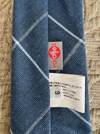 Corbata infantil azul