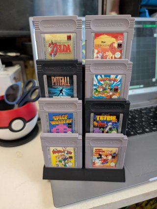 Stand Espositore Cartucce Game Boy