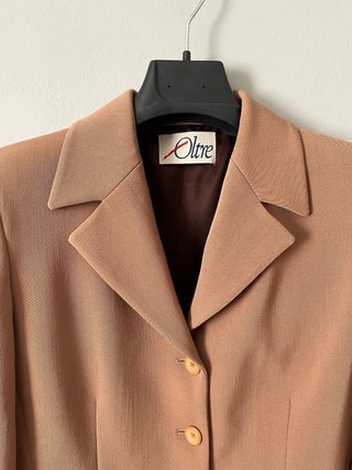 Blazer Oltre Beige Donna
