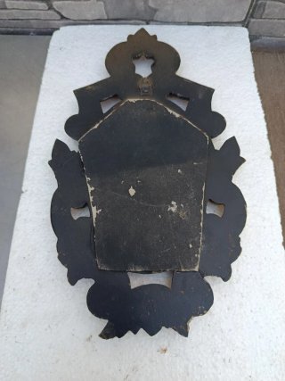 Antiguo espejo cornucopia dorado