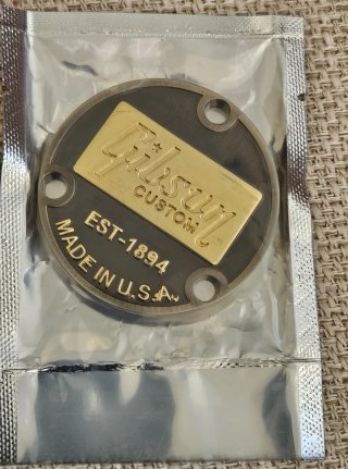 Gibson Custom Shop Placa Metalica