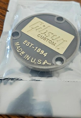 Gibson Custom Shop Placa Metalica