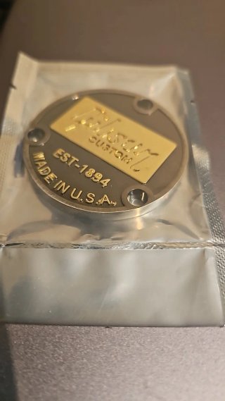 Gibson Custom Shop Placa Metalica
