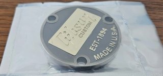 Gibson Custom Shop Placa Metalica
