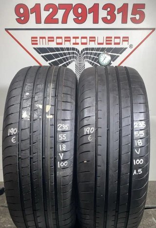 4UD 235 55 18 V GOODYEAR RUEDA AL 90% VIDA UTIL