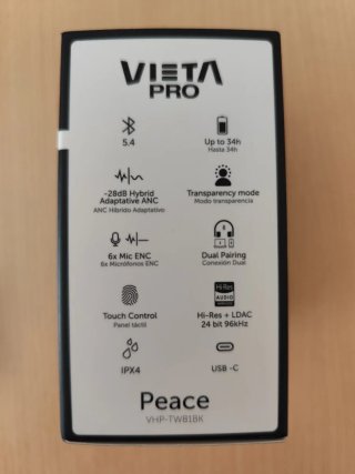 Auriculares Vieta Pro Peace ANC