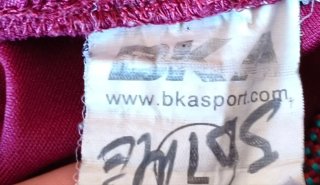 Pantalón corto deportivo BKA hombre granate