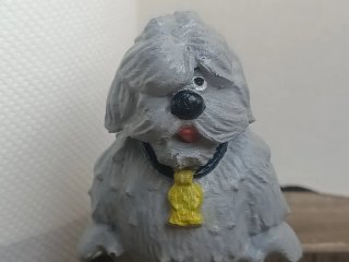 Figura perro Tibidabo en 3D no cómics Spain