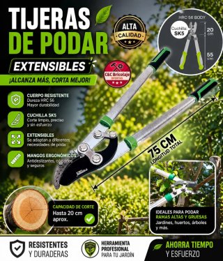 Tijeras Podar Extensibles HRC 56 SK5 profesional
