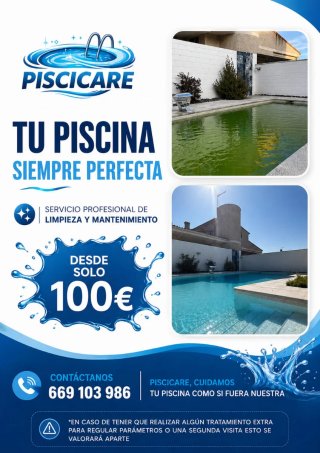 Puesta en marcha de piscina