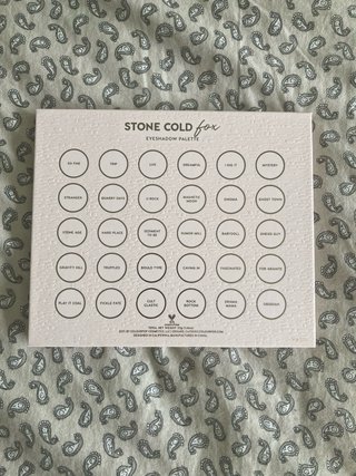 Paleta de sombras ColourPop Stone Cold Fox