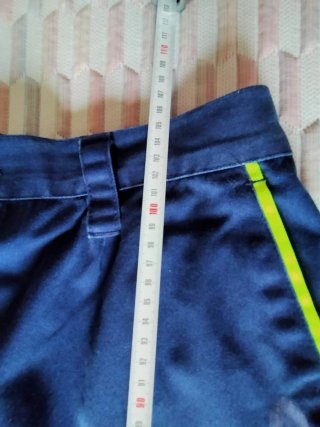 3 Pantalones de trabajo azul y verde