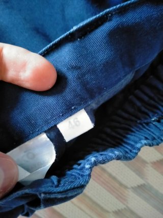 3 Pantalones de trabajo azul y verde