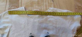T-shirt ragazza maniche corte con sandali