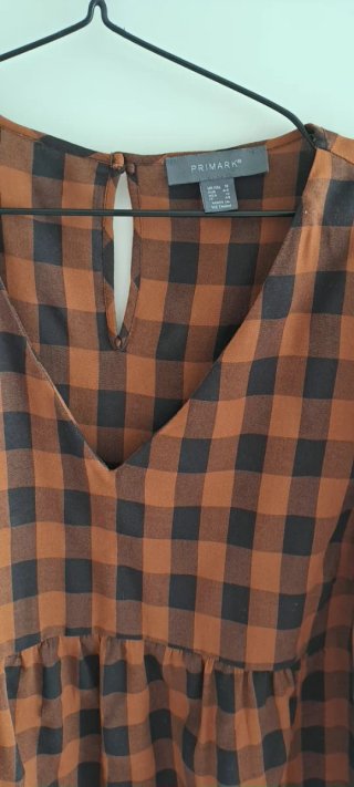 Vestido cuadros vichy