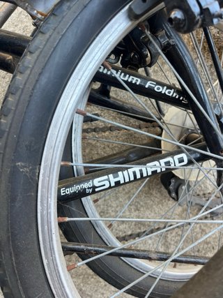 Bicicleta Plegable Moma Negra