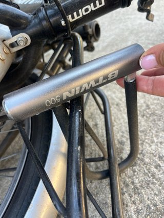 Bicicleta Plegable Moma Negra