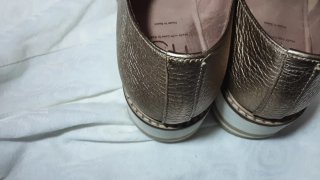 Zapatos Wonders cordones dorados Talla 39