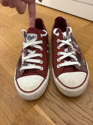 Zapatillas Converse estampado casa