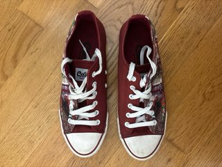 Zapatillas Converse estampado casa