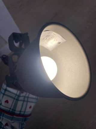 Lámpara Hektar Ikea gris