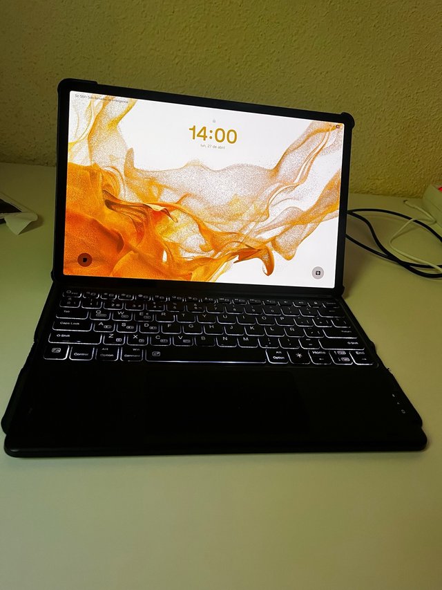 Samsung Tab S8 Plus 5G Negro 256gb
