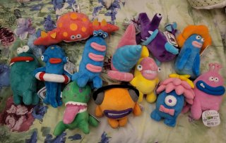 Collezione 12 Peluche Hey Clay Conad