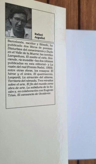 Libro: El cazador de instantes - Rafael Argullol