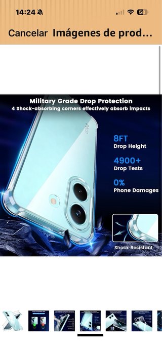 Cover trasparente per Poco Xiaomi X8