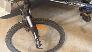 Bicicleta Montaña Rockrider 6.0 Negra