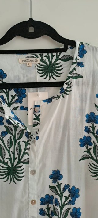 Vestido Caftán Natura Talla L