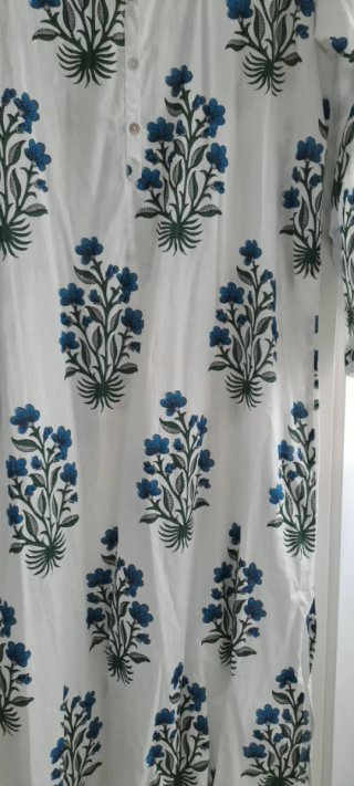 Vestido Caftán Natura Talla L