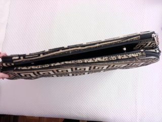 2 x 1 - Bolso de viaje estampado con greca