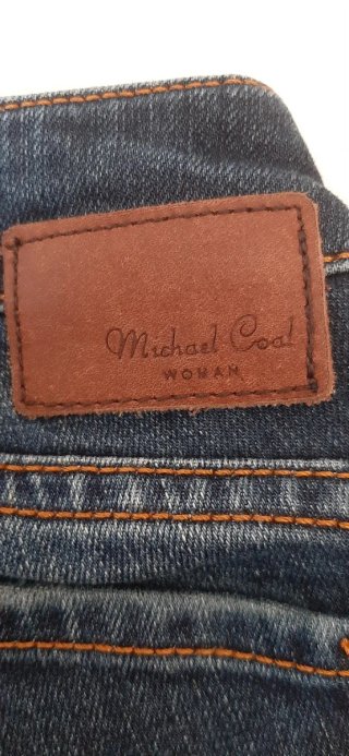 Jeans vita alta gamba dritta TAGLIA 40