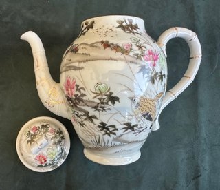 Juego de Té Japonés Kutani - 15 P. PINTADAS MANO