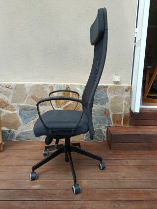 Silla de oficina Markus Ikea Negra