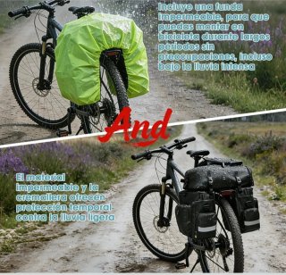 Alforjas para Bicicleta 3 en 1
