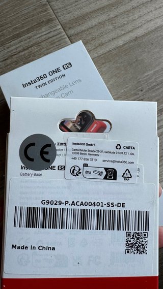 Insta360 ONE RS Twin Edition + Batería