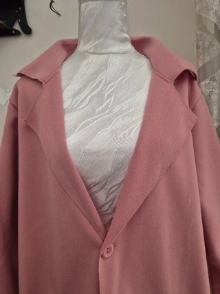 Soprabito leggero rosa cipria