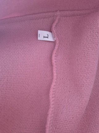 Soprabito leggero rosa cipria