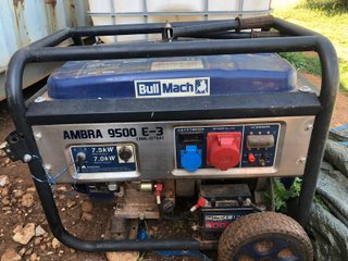 Generador BullMach AMBRA 9500E - 8.5KW
