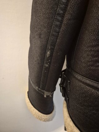 Giubbotto Aviatore Pimkie Nero e Beige
